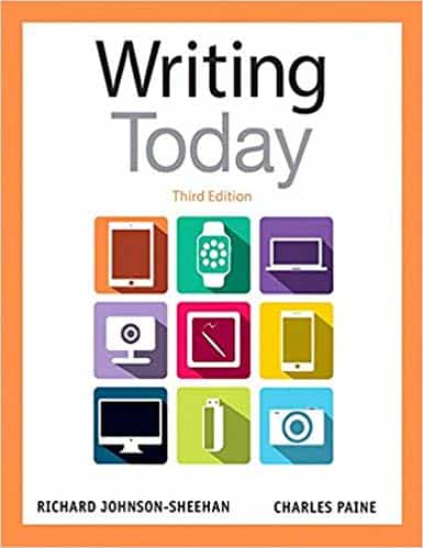 Writing Today (3rd Edition) ? 2016 MLA Update ?